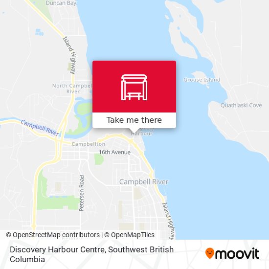 Discovery Harbour Centre map