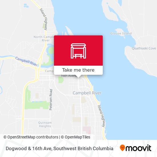 Dogwood & 16th Ave map