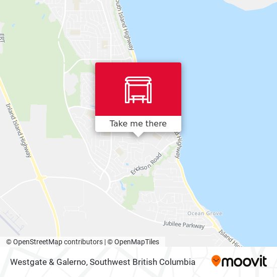 Westgate & Galerno map
