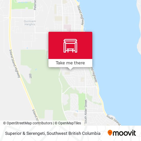Superior & Serengeti map
