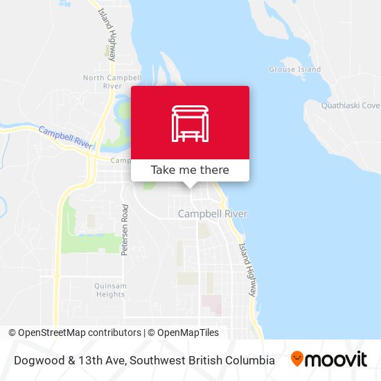 Dogwood & 13th Ave map