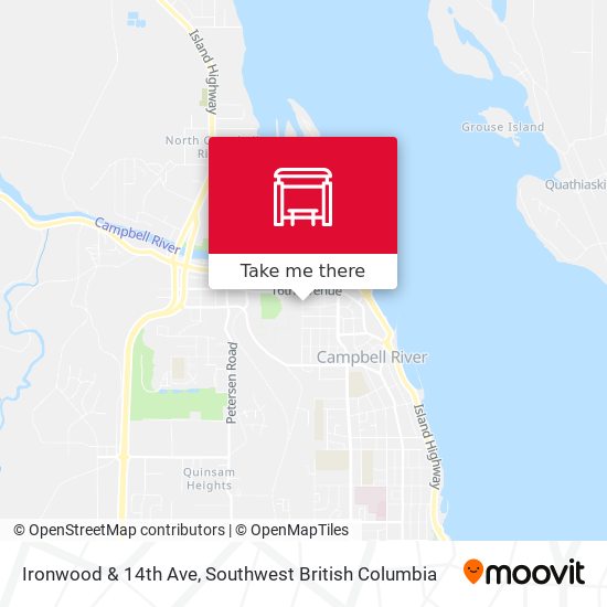 Ironwood & 14th Ave map