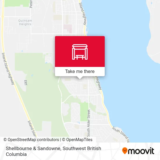 Shellbourne & Sandowne map