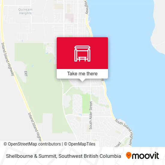 Shellbourne & Summit map