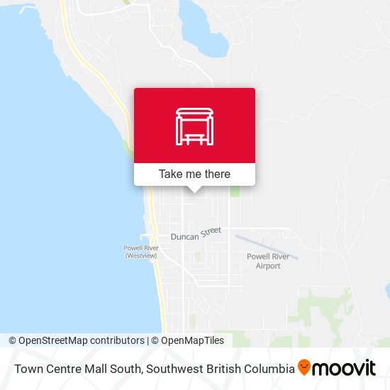 Town Centre Mall South map