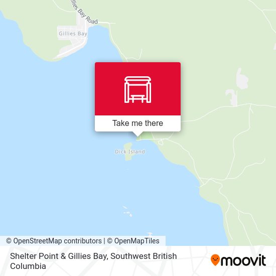 Shelter Point & Gillies Bay plan