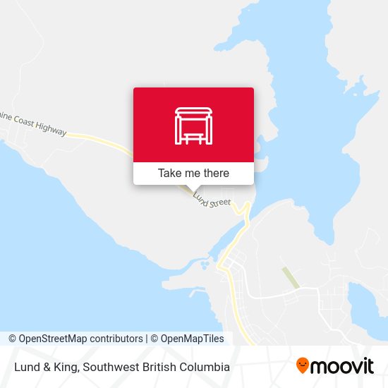 Lund & King map