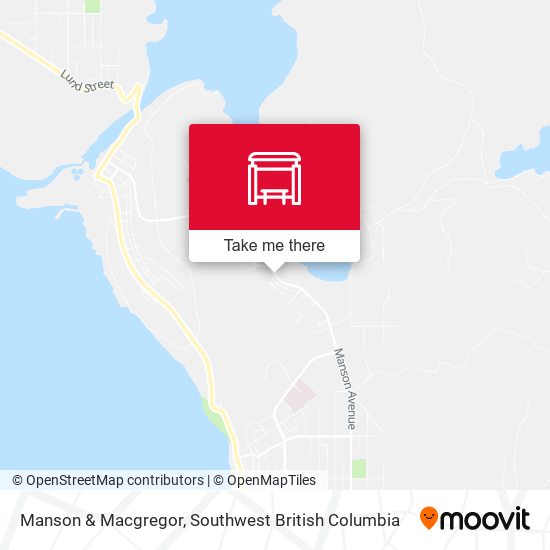 Manson & Macgregor map