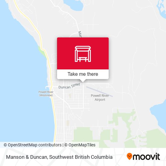 Manson & Duncan map