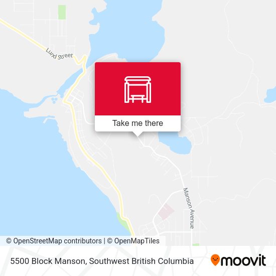 5500 Block Manson map