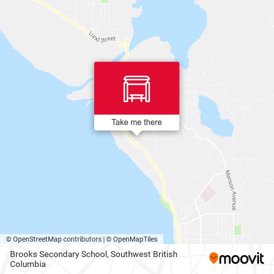 Brooks School map