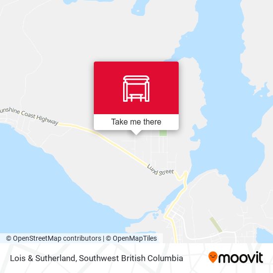 Lois & Sutherland map