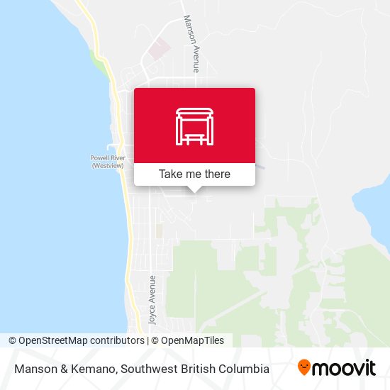 Manson & Kemano map