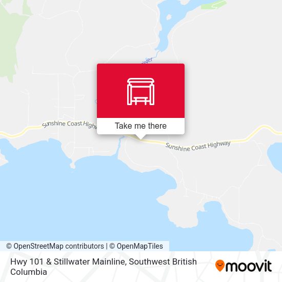 Hwy 101 & Stillwater Mainline map