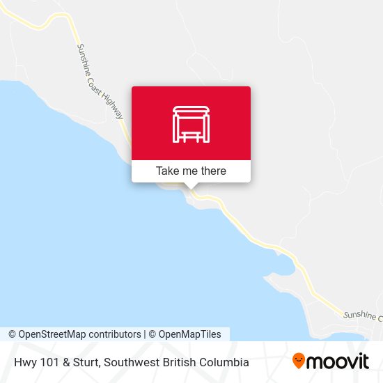 Hwy 101 & Sturt map