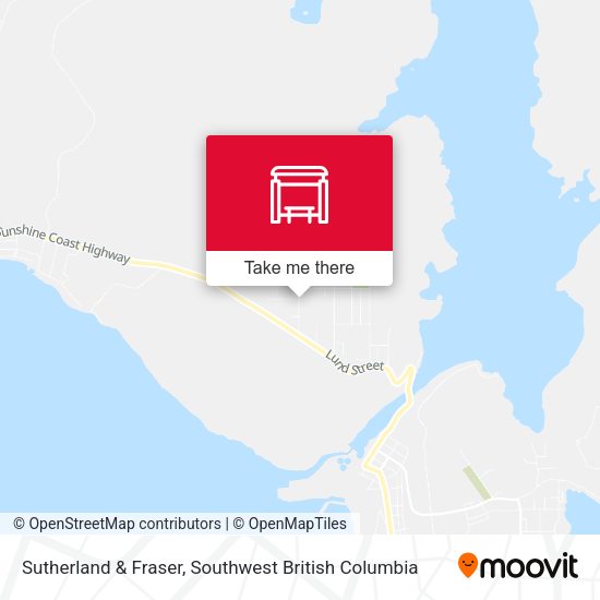 Sutherland & Fraser map