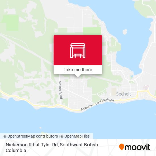 Nickerson Rd at Tyler Rd map