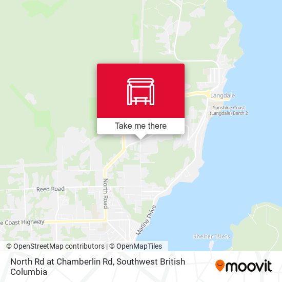 North Rd at Chamberlin Rd plan