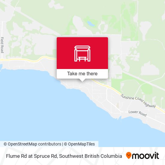 Flume Rd at Spruce Rd plan