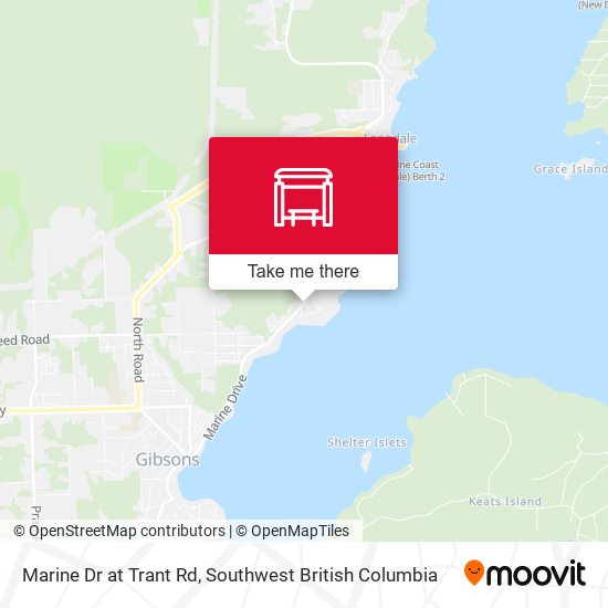 Marine Dr at Trant Rd plan