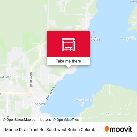 Marine Dr at Trant Rd plan