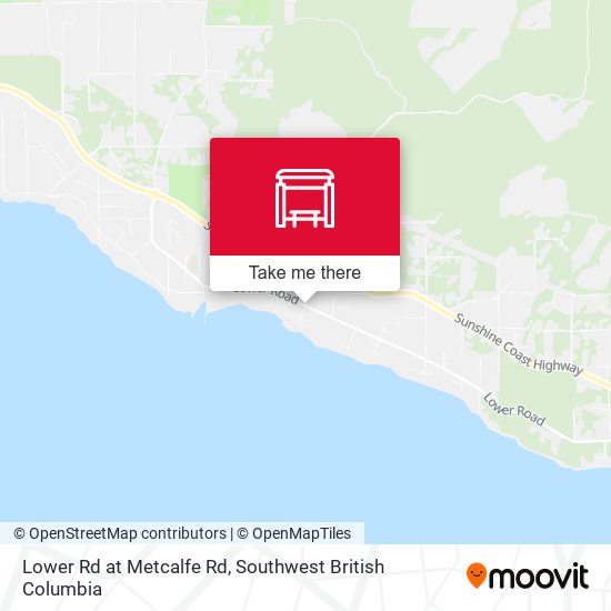 Lower Rd at Metcalfe Rd map