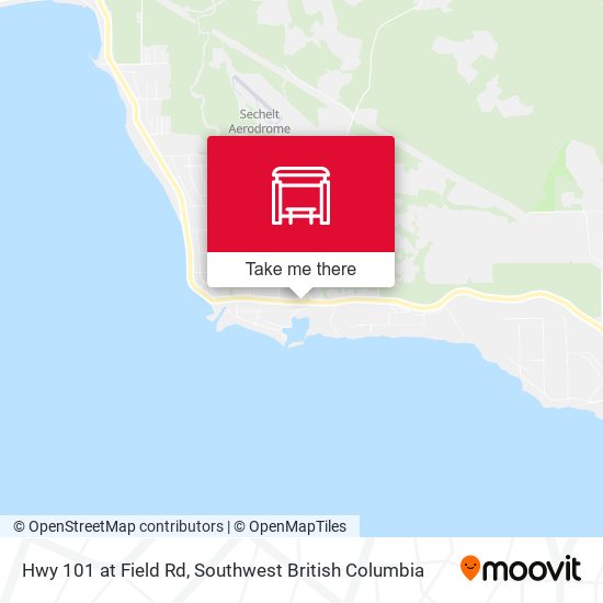 Hwy 101 at Field Rd map