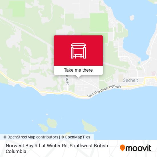 Norwest Bay Rd at Winter Rd map