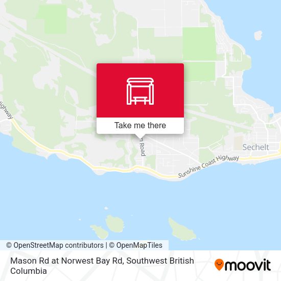 Mason Rd at Norwest Bay Rd map