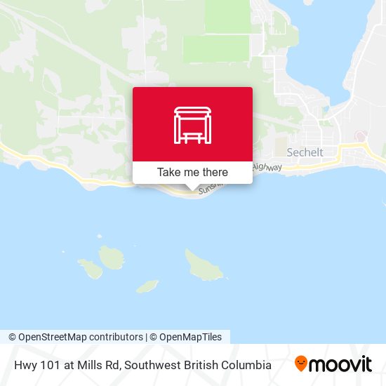 Hwy 101 at Mills Rd plan