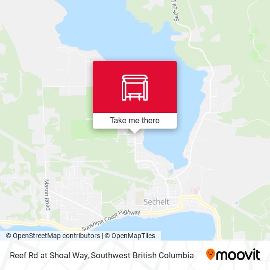 Reef Rd at Shoal Way map