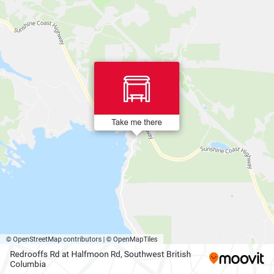 Redrooffs Rd at Halfmoon Rd map