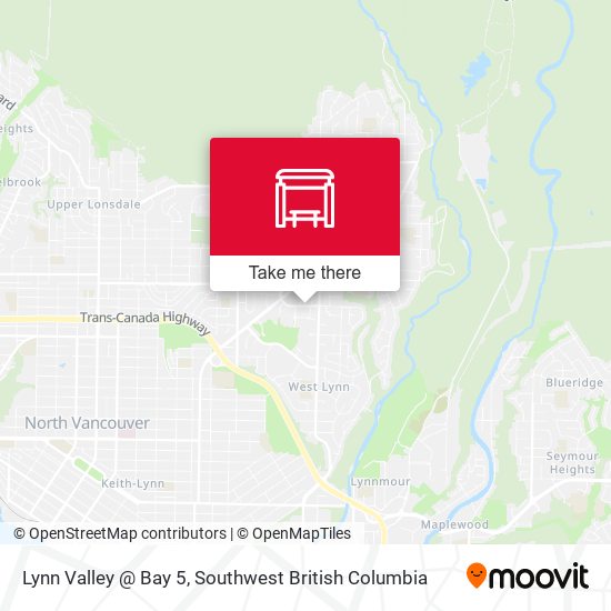Lynn Valley @ Bay 5 map
