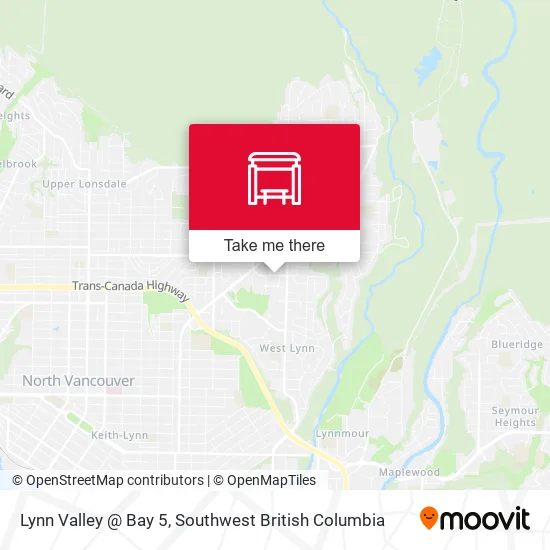 Lynn Valley @ Bay 5 map