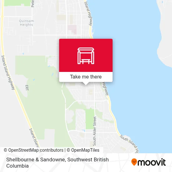 Shellbourne & Sandowne map