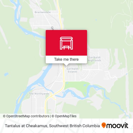 Tantalus at Cheakamus plan