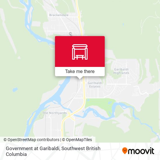 Government at Garibaldi map