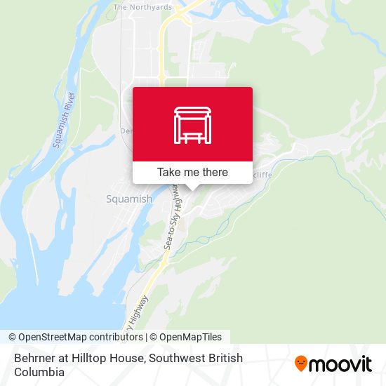 Behrner at Hilltop House map