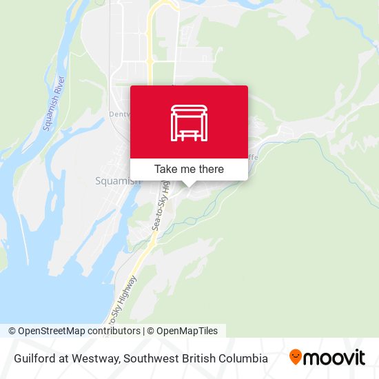 Guilford at Westway map