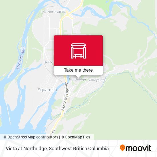 Vista at Northridge map