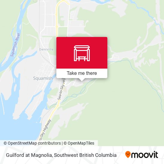 Guilford at Magnolia map