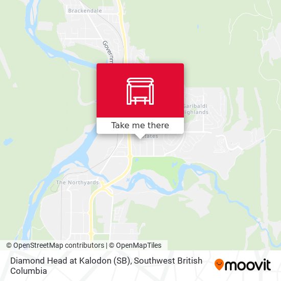 Diamond Head at Kalodon (SB) map