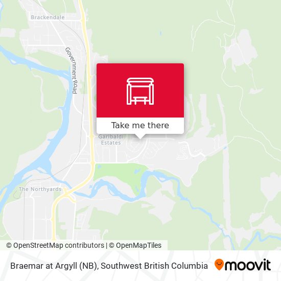 Braemar at Argyll (NB) map