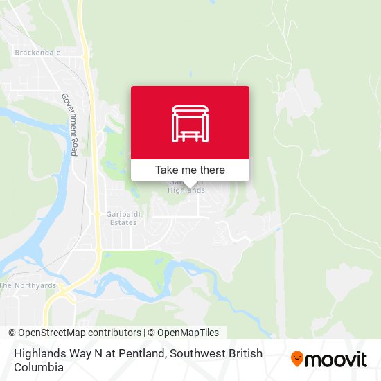 Highlands Way N at Pentland plan