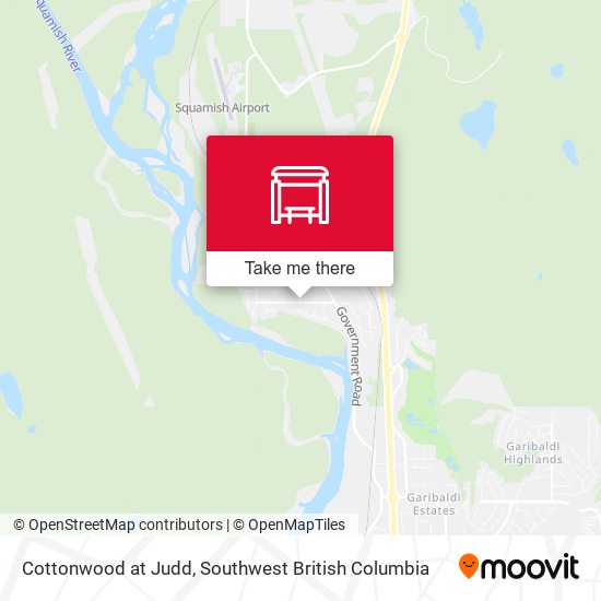 Cottonwood at Judd (NB) map