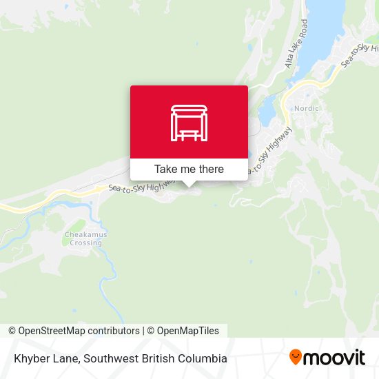 Khyber Lane map