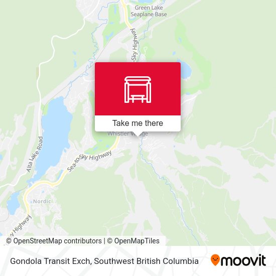Gondola Transit Exch map