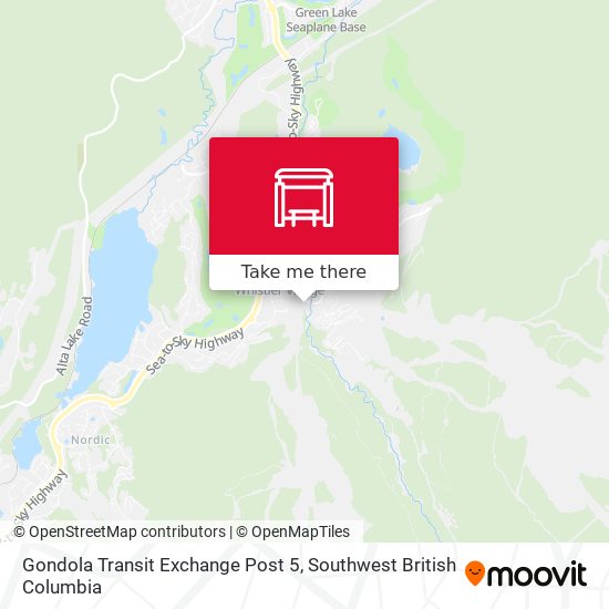 Gondola Transit Exchange Post 5 map