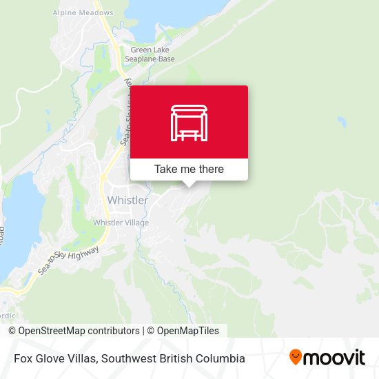 Fox Glove Villas map
