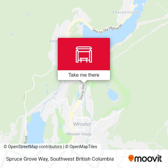 Spruce Grove Way map